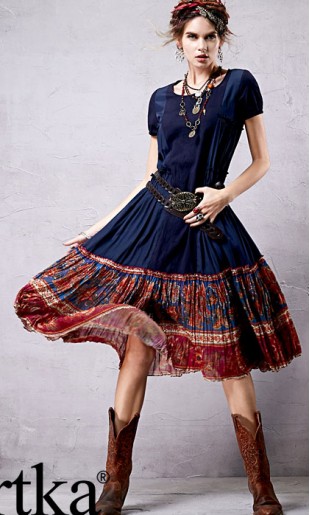 India stiilis kleit LA14257X